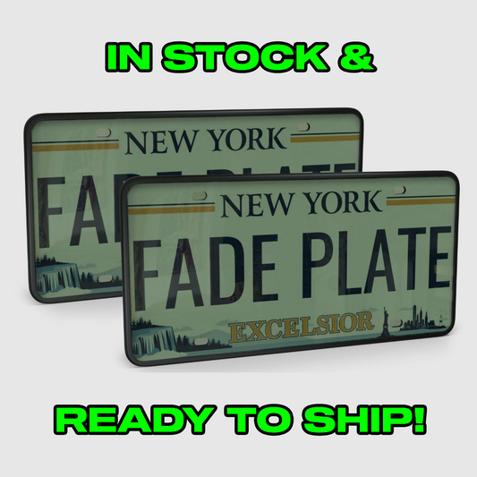 Front & Rear Fade Plate (DUAL KIT) Generation 4